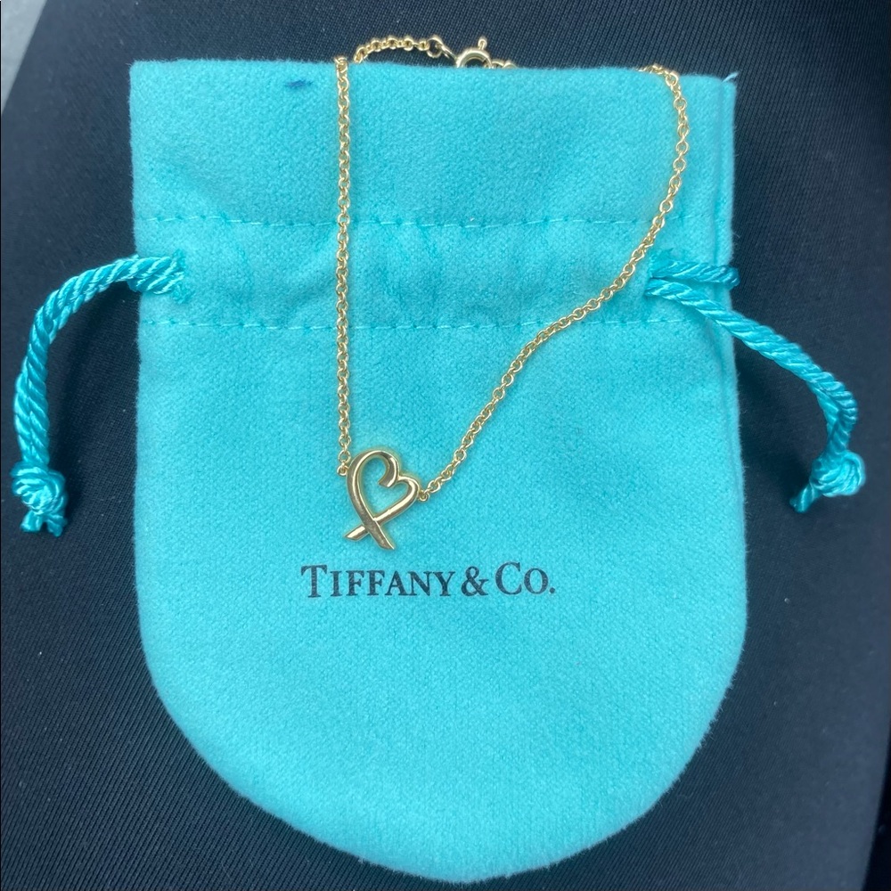 18k gold Tiffany & Co. love bracelet